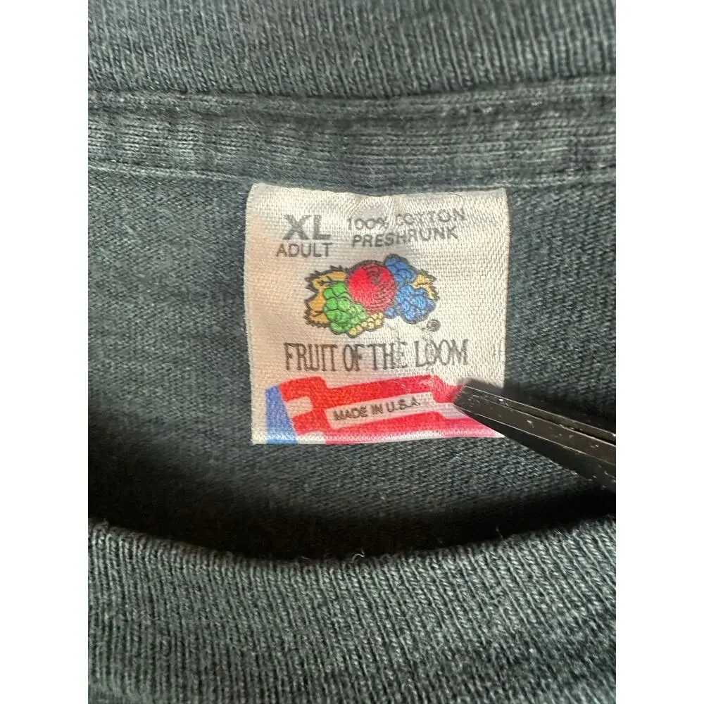 Vtg 90's 2600 The Hacker Quarterly Coding T Shirt Single Stitch Double Sided XL - Picture 7 of 9